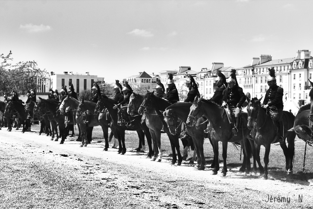 31 le 5ème Cuirassier pour la revue