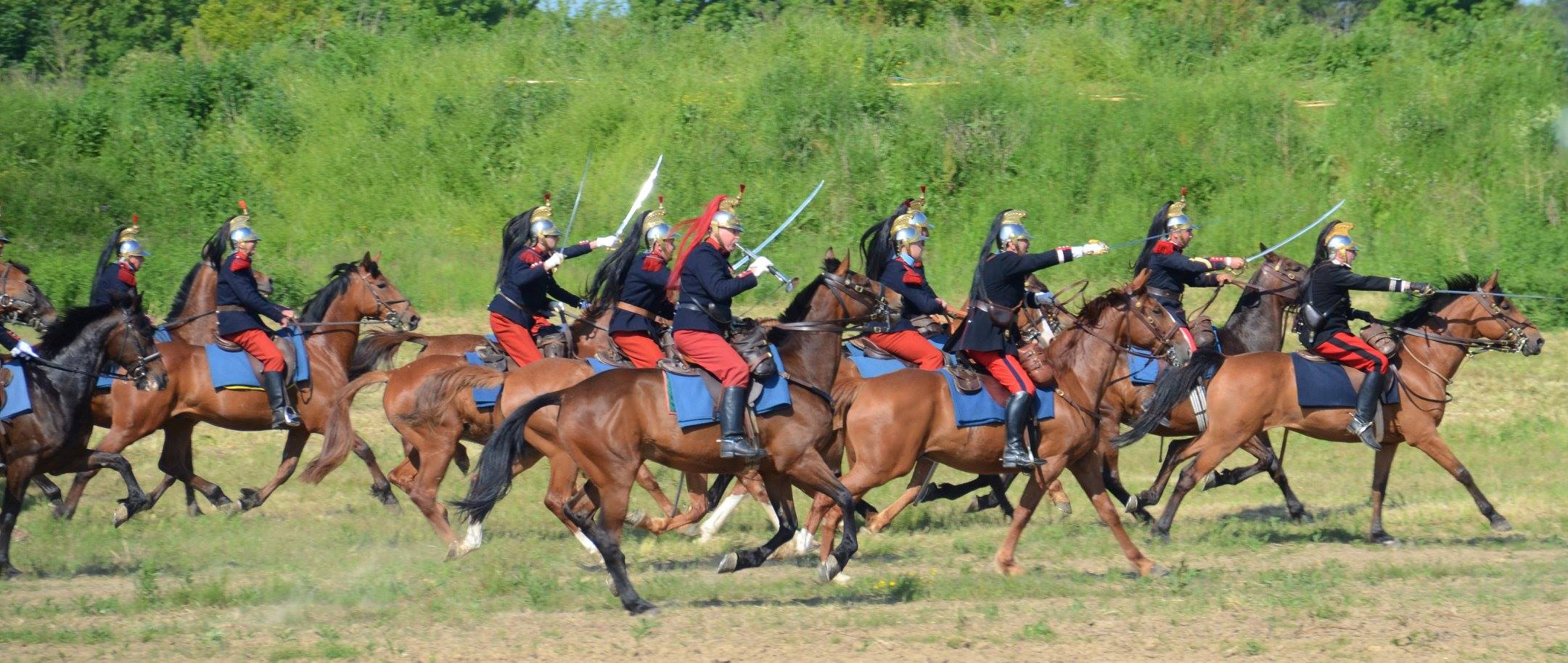 44 le 5ème Cuirassier charge