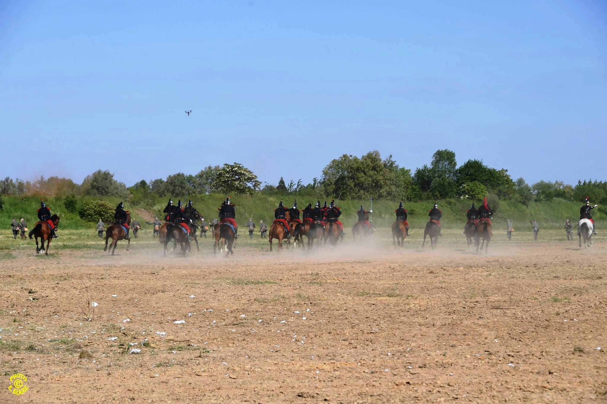 47le 5ème Cuirassier charge l'ennemis